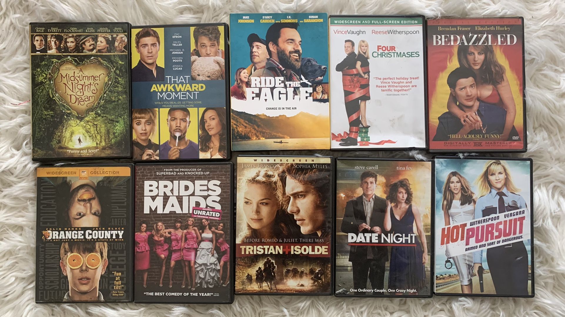 Lot Of 10 DVDs