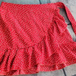 Small Red Skirt 