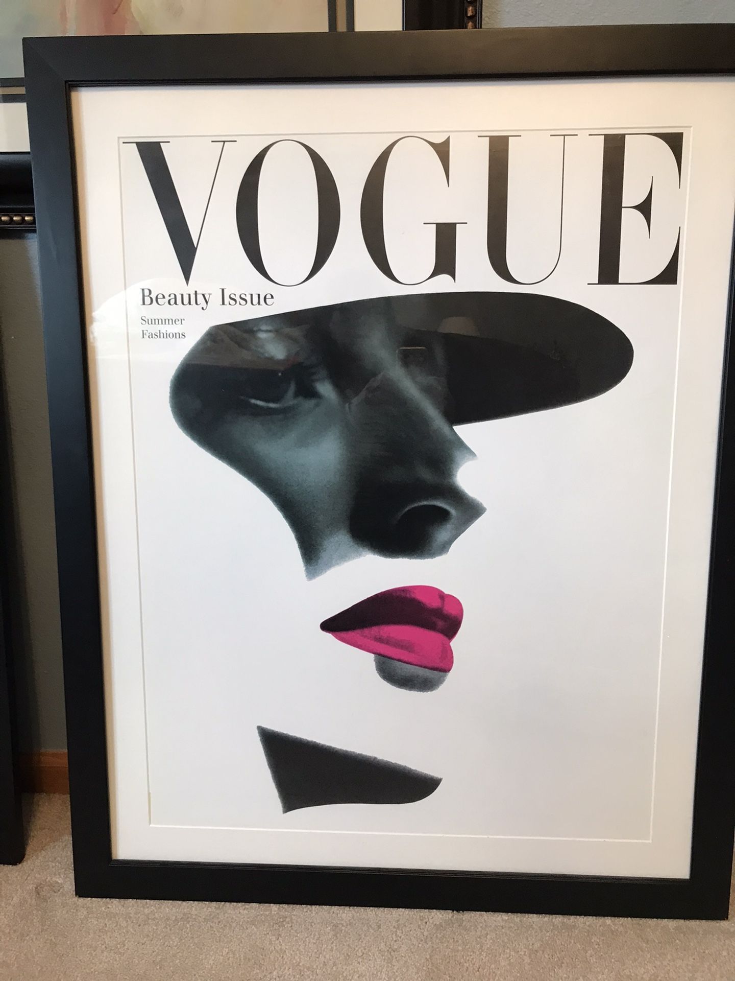 Vintage Vogue Framed Posters