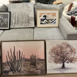 ALL WALL ART FOR SALE – $50 TOTAL (FIRM)