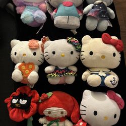 Hello Kitty How Plushies