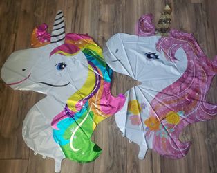 Unicorn balloons Jumbo balloons Unicorn decorations
