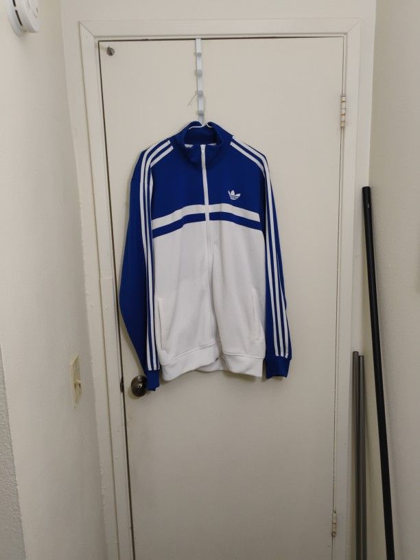 Adidas Originals Tracksuit Sweater Royal Blue Size L