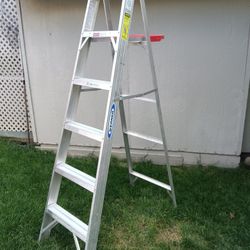 Werner 200LB Weight Ladder 6 Foot Tall