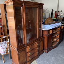 Antique Armoire Chest 