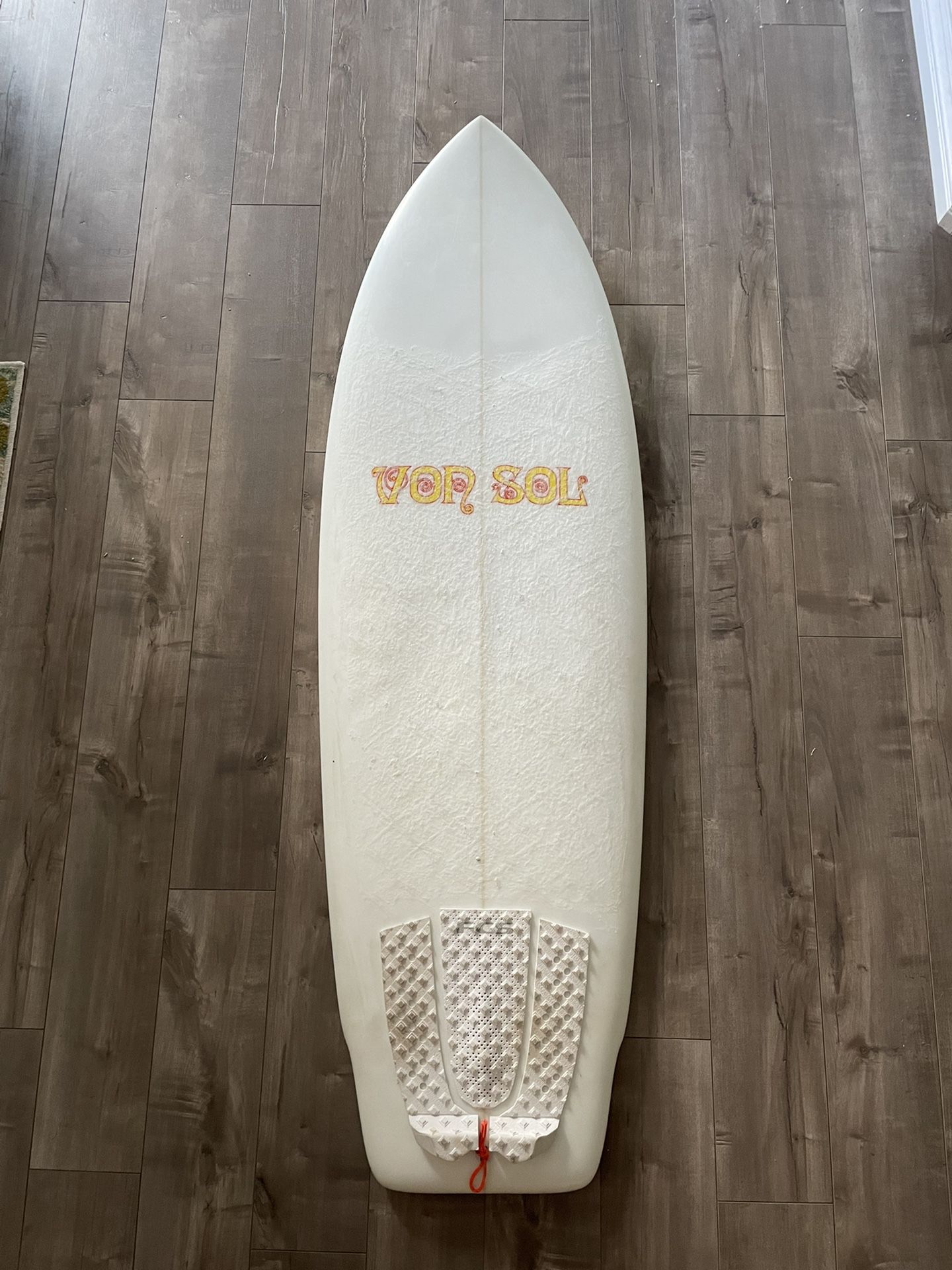 5’7” Von Sol Pointed Nose Flying Manta Surfboard 