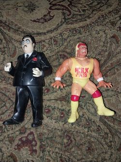 Vintage WWF figures