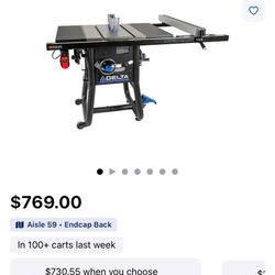 DELTA Contractor saws 10-in 15 -Amp 120 -Volt Contractor Table Saw with Fixed Stand