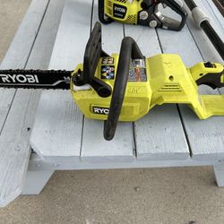 Ryobi Chainsaw 40v TOOL ONLY