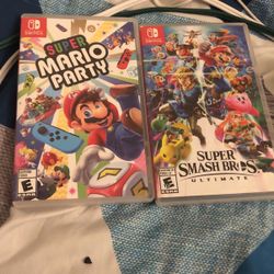 mario party / super smash bros 