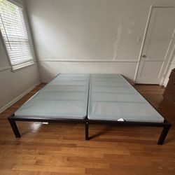 King Size Platform Bed Frame 