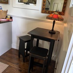Table And 2 Stools