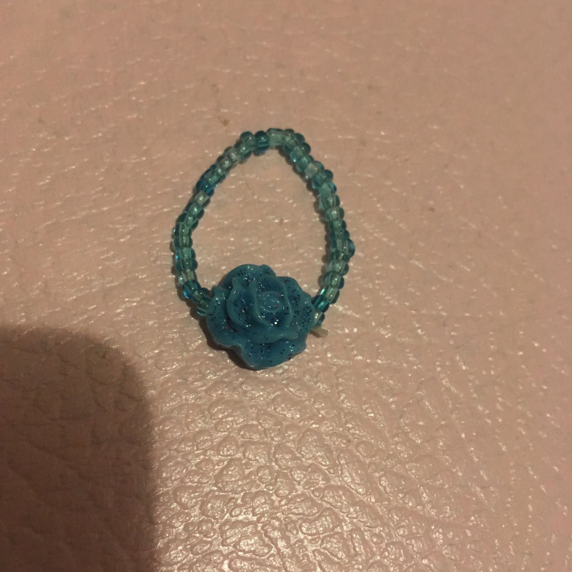 Blue Rose Ring