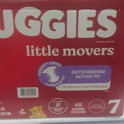 HUGGIES SIZE 7 $38 