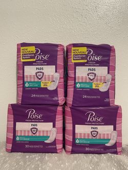 Poise Size 3 Pads $3 Each