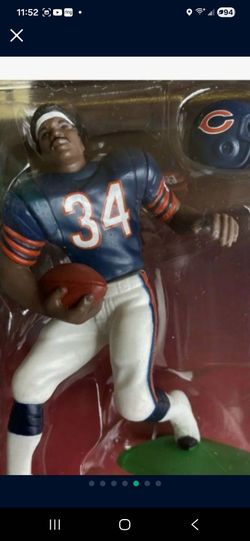 1995 WALTER PAYTON Starting Lineup Timeless Legends WHITE Shoes Bears /protector