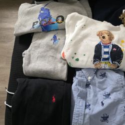 Boys Polo Sweatsuits Size 4t 