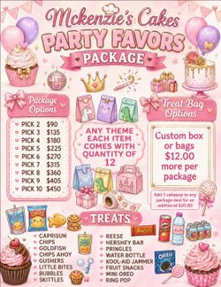 Party packages
