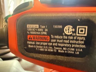 Black and decker BDEMS600 sander square never used