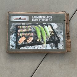 Camp Chef Lumberjack Over Fire Grill