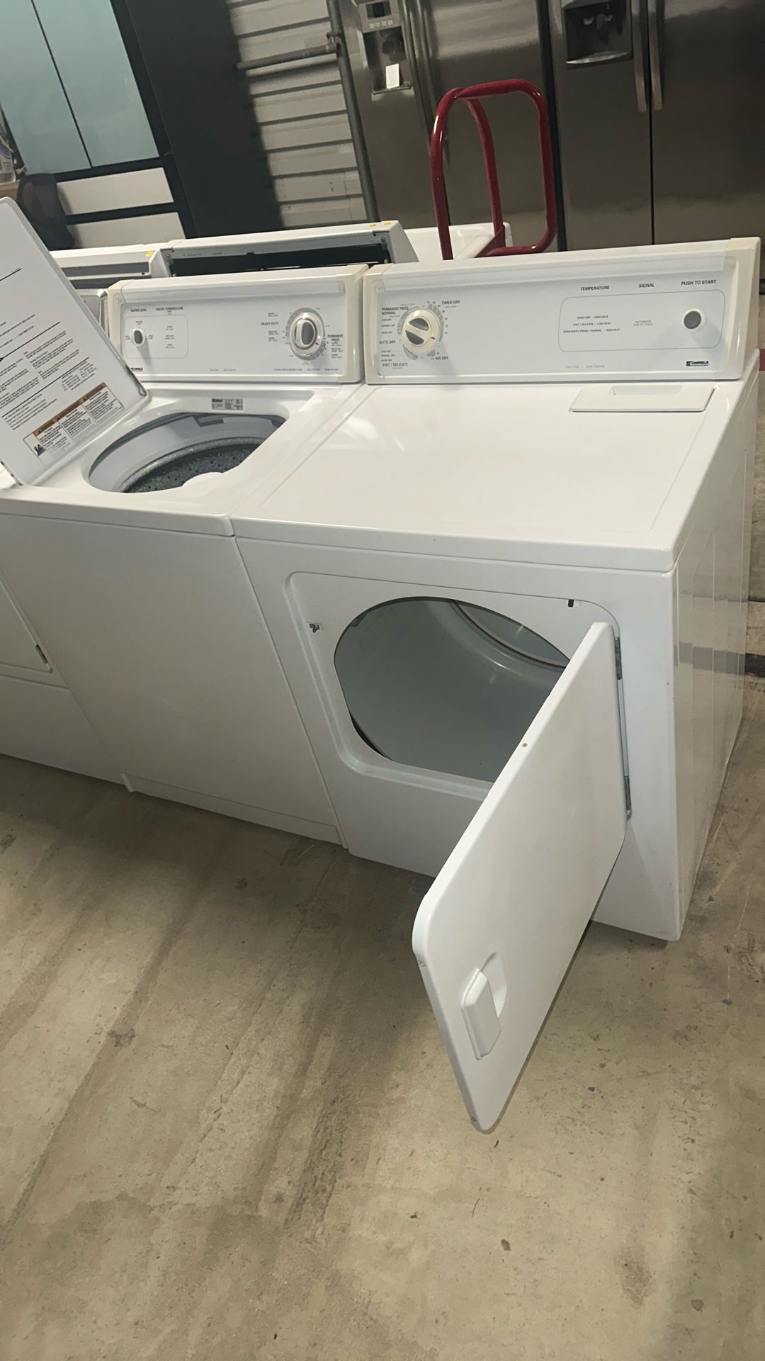 Refurbished Kenmores Matching Washer And Electric Dryer 