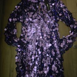 NEW FASHION NOVA SEQUIN DRESS SIZE SMALL 