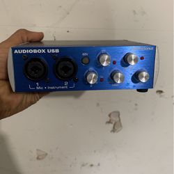 Audio Box And Akai Mini Professional 