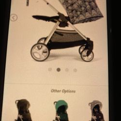 Mamas And Papas Limited Edison Leather Handle 