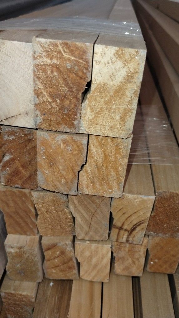 Moldura Para Puertas Exteriores De Madera Sólida. De 10' Pies De Largo.