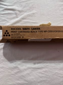 Genuine Ricoh Savin Lanier MP C2551/C9125/LD625C Black Print Cartridge 841586