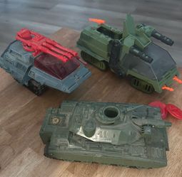 Vintage GI joes vehicles