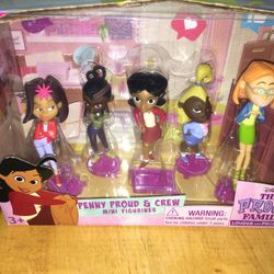 Penny Proud & Crew Mini Figured 