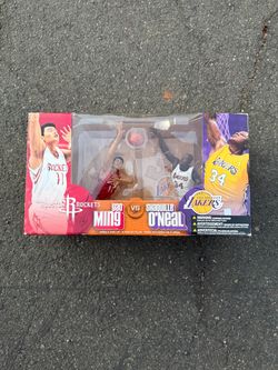 McFarlane NBA 2 Pack Rockets Yao MING vs LA Lakers Shaquille O'NEAL (2004)