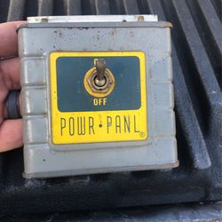 Vintage Craftsman Power Panel 