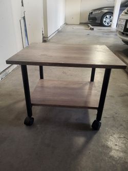 Small Table With Wheels