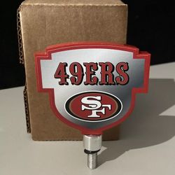 🔥San Francisco 49ers Niners Beer Tap Handle Topper For Bar Kegerator Fits Bud Light Or Michelob Ultra 