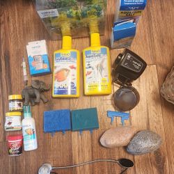 Betta Tank And Accessories 