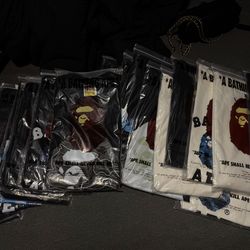Bape Tees sizes 2XL & 3XL Available
