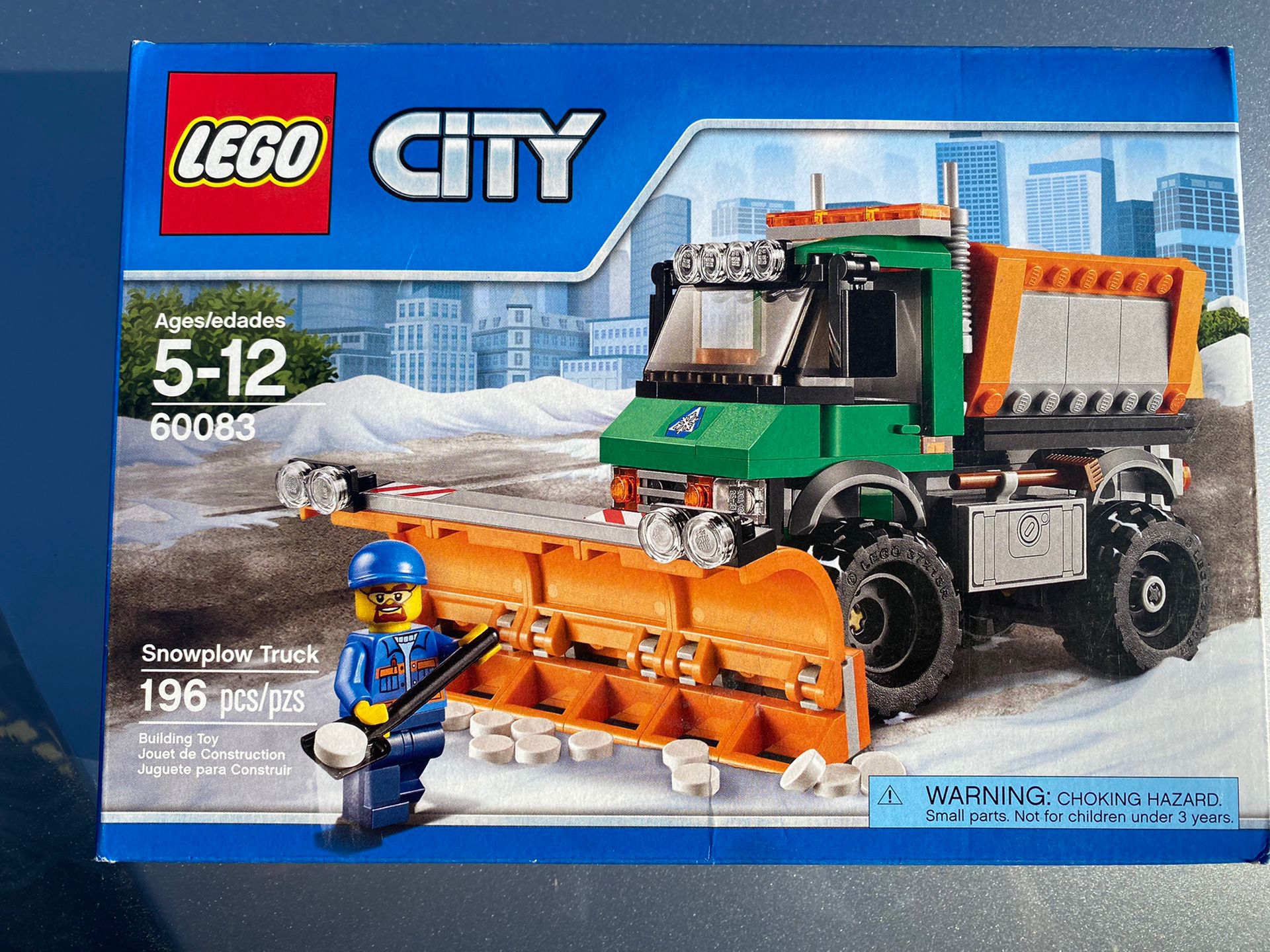 Snowplow Lego Set