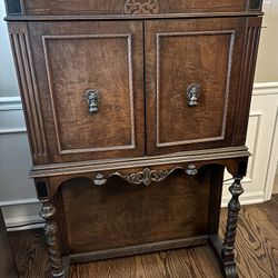 Antique Radio Cabinet