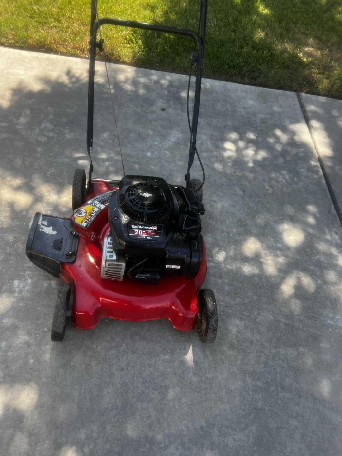 Yard Machines Push Lawn Mower