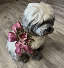 Vintage Collectible Ceramic Dog