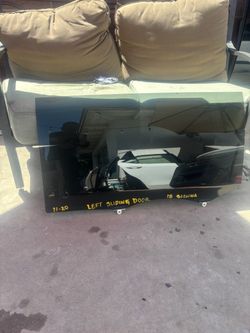 LEFT DRIVER SIDE SLIDING DOOR GLASS 2015 TOYOTA SIENNA OEM