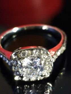 1.86CT Women's wedding engagement promises ring