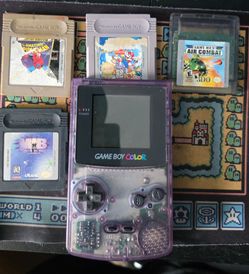 Nintendo Game Boy Color with 4 Games