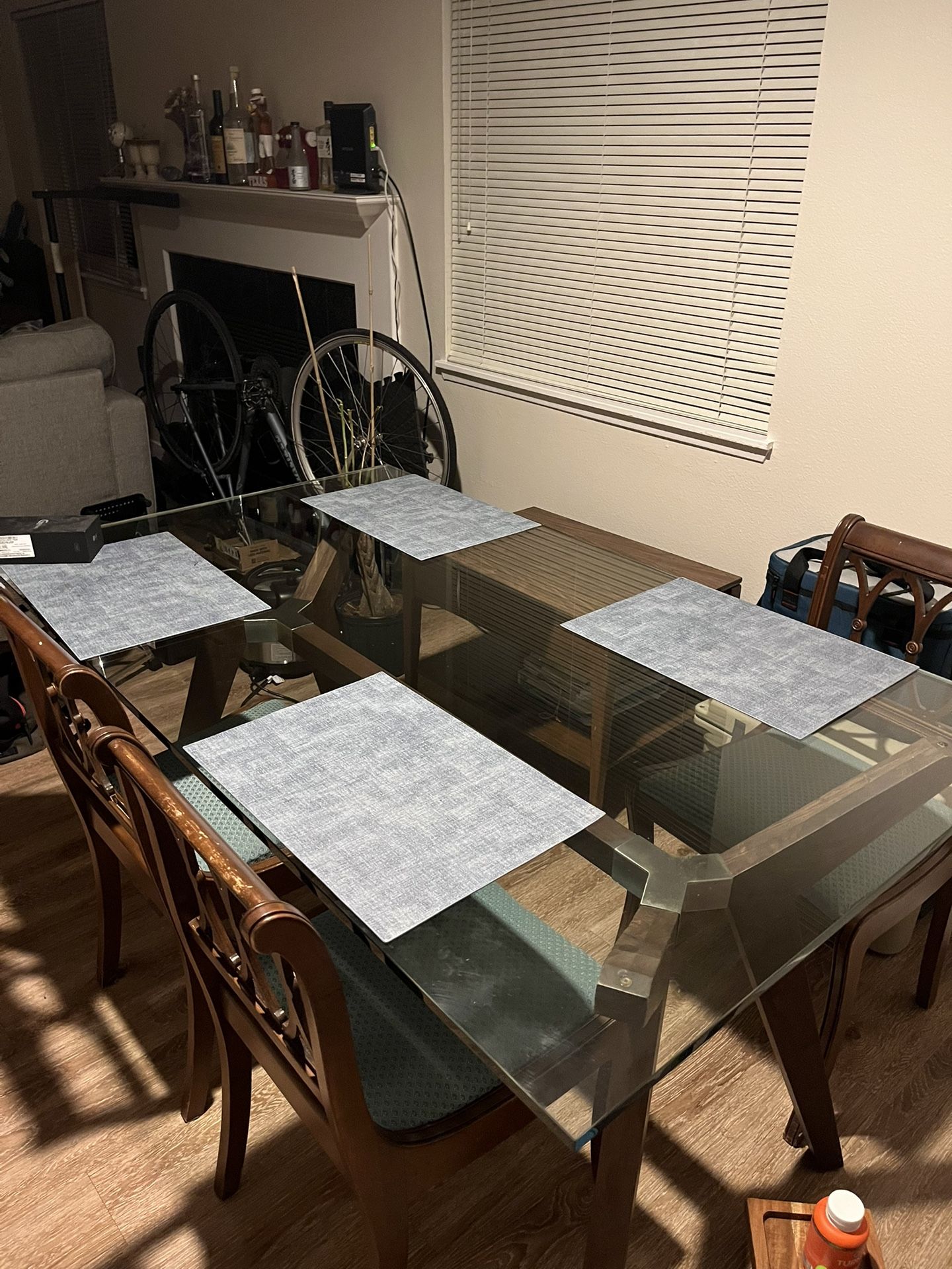 Glass dining Table