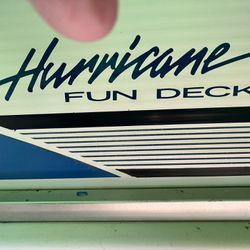1995 Godfrey Hurricane fun deck