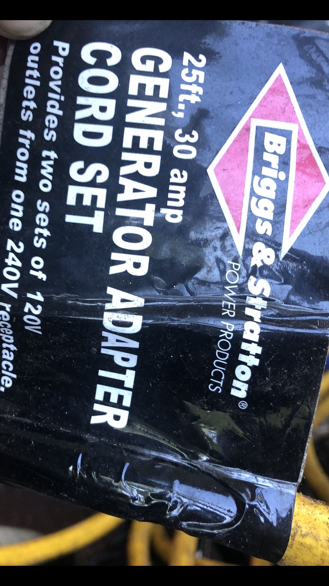 Extensión Cord Generator Adapter Cord Set
