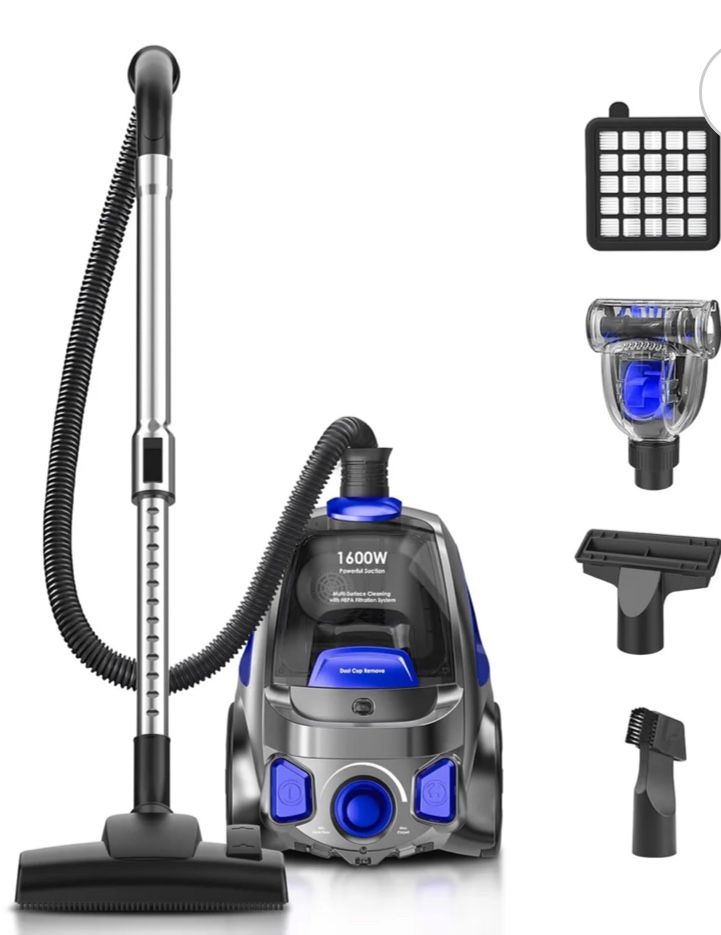 Pkuyie Canister Vacuum Cleaner