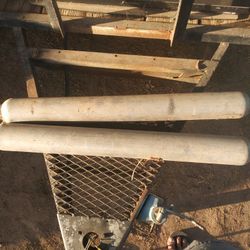 Two 3ft Glasspack Mufflers 80dllrs 